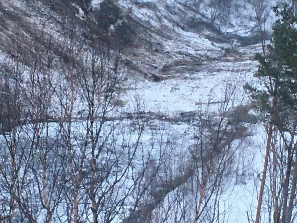Det har gått ras i Junkerdalsura, og ordføreren frykter hvilke konsekvenser det vil få når skredmassene løsner. Det har gått ras i Junkerdalsura, og ordføreren frykter hvilke konsekvenser det vil få når skredmassene løsner. Foto: Rune Berg