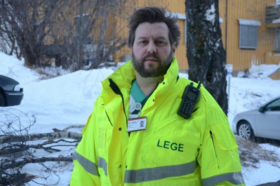 LAGET FILM. Konstituert kommuneoverlege/smittevernlege Gregory Hautois fikk en ide om å lage en film der folk i Fauske erklærer at de står sammen i kampen mot korna-viruset. LAGET FILM. Konstituert kommuneoverlege/smittevernlege Gregory Hautois fikk en ide om å lage en film der folk i Fauske erklærer at de står sammen i kampen mot korna-viruset. Foto: Espen Johansen