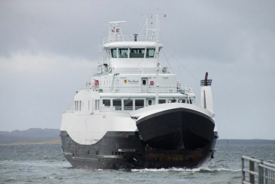 Oppfordrer folk til å sitte i bilene under overfarten Foto: Illustrasjonsfoto