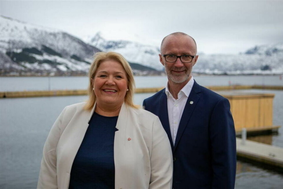 VIKTIG. Fylkesrådsleder Elin Dahlseng Eide og nestleder Svein Øien Eggesvik jubler etter mandagens E6-nyhet. VIKTIG. Fylkesrådsleder Elin Dahlseng Eide og nestleder Svein Øien Eggesvik jubler etter mandagens E6-nyhet. Foto: Thor-Wiggo Skille
