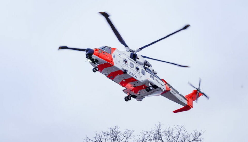 REDDET. Det ble brukt redningshelikopter for å frakte brannskadde til sykehus etter en hyttebrann i Sulitjelma denne uken. REDDET. Det ble brukt redningshelikopter for å frakte brannskadde til sykehus etter en hyttebrann i Sulitjelma denne uken. Foto: NTB