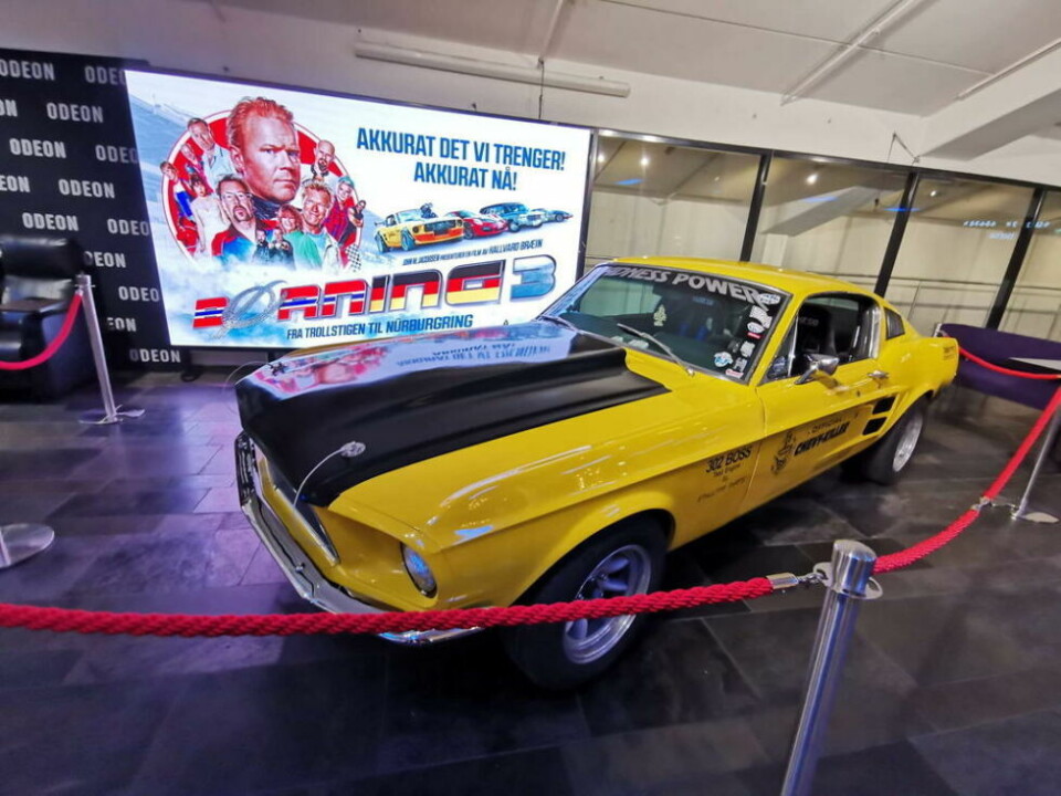 TIL ROGNAN. Ford Mustangen ”Lillegul” kommer til Rognan og Saltdal motordag 3. juni. TIL ROGNAN. Ford Mustangen ”Lillegul” kommer til Rognan og Saltdal motordag 3. juni. Foto: Pressebilde