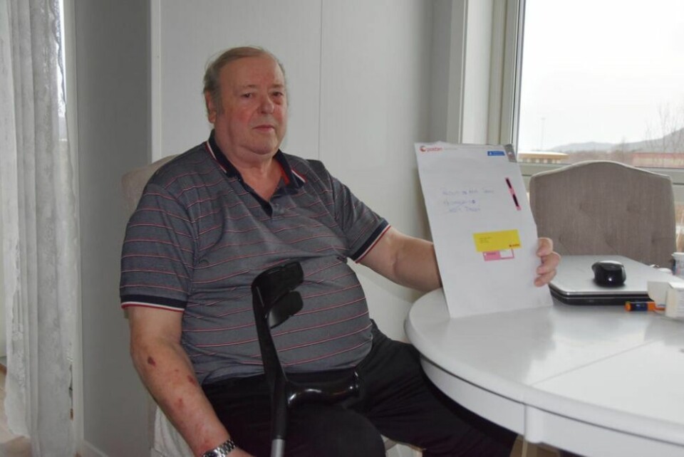 OMADRESSERES. Arne Sørmo meldte flytting 1. august men posten hans blir enten omadressert, sendt i retur eller må hentes lokalt. OMADRESSERES. Arne Sørmo meldte flytting 1. august men posten hans blir enten omadressert, sendt i retur eller må hentes lokalt. Foto: Linn Braseth-Gulliksen
