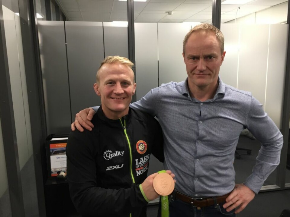 NM TIL FAUSKE. I februar 2020 blir det på ny NM i bryting på Fauske. Da kommer Stig André Berge (t.v.) og landslaget dit. Her er han sammen med Geir Wenberg, som er leder for mesterskapet.Her er hovedkomiteen til NM. De håper på stort engasjement rundt arrangementet, både med publikum og dugnadsfolk. NM TIL FAUSKE. I februar 2020 blir det på ny NM i bryting på Fauske. Da kommer Stig André Berge (t.v.) og landslaget dit. Her er han sammen med Geir Wenberg, som er leder for mesterskapet.