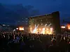 Folkehav. Dagny avsluttet årets Gatafestival med mye energi og skikkelig feelgood-stemning. Foto: Adelina Grønnslett