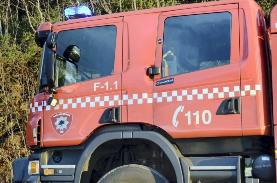 Rykket ut til brann i kompressor Foto: Arkiv