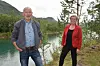 POPULÆR. Selv etter fire år som de mest sentrale politikerne i Saltdal, høster både Senterpartiets Rune Berg og Arbeiderpartiets Wenche Skarheim gode tall i valgkampmålingen. Står resultatet seg kan de to partiene styre kommunen alene de neste fire årene. Foto: Sylvia Bredal