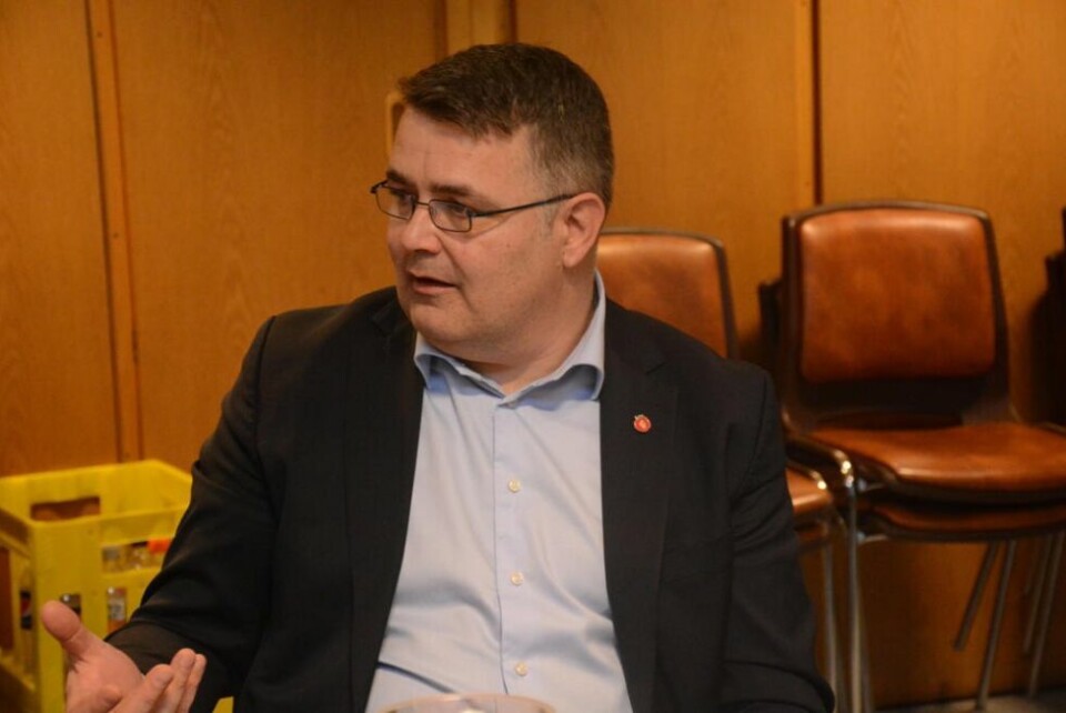 HAR TRO. Kjell-Børge Freiberg fra Fremskrittspartiet kommer til kraftkonferanse på Fauske HAR TRO. Kjell-Børge Freiberg fra Fremskrittspartiet kommer til kraftkonferanse på Fauske Foto: Helge Simonsen