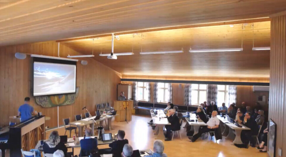 DIREKTE. Kommunestyremøtet i Saltdal sendes direkte på nett. DIREKTE. Kommunestyremøtet i Saltdal sendes direkte på nett. Foto: Skjermdump