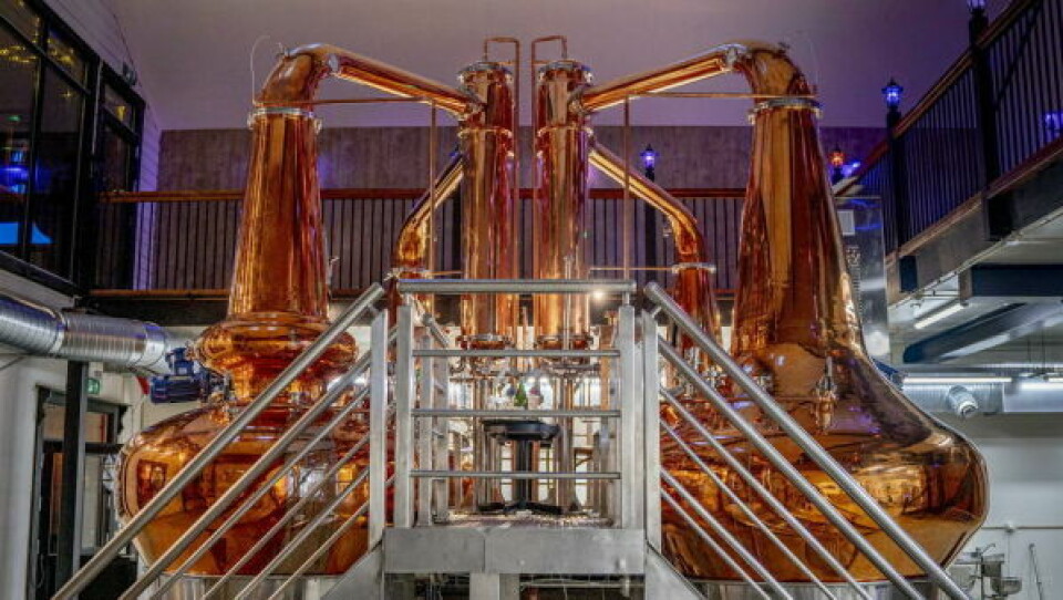 ANLEGG. Det er gjort store investeringer i anlegget som skal gi Saltdal sin Whisky. ANLEGG. Det er gjort store investeringer i anlegget som skal gi Saltdal sin Whisky. Foto: Stig Rune Holien