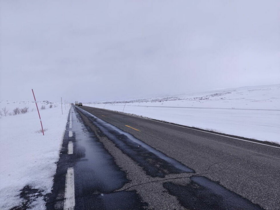 Det ble ingen godværshelg på oss! Snø, sluddbyger, regn og kjølig. Maiværet er tragisk og vi er mange som venter med lengsel på varme og sol i Salten ??? Kjørte over Saltfjellet igår, da var det fine kjøreforhold og såvidt under 0 grader. Det ble ingen godværshelg på oss! Snø, sluddbyger, regn og kjølig. Maiværet er tragisk og vi er mange som venter med lengsel på varme og sol i Salten ??? Kjørte over Saltfjellet igår, da var det fine kjøreforhold og såvidt under 0 grader. Foto: Robert Jentoft