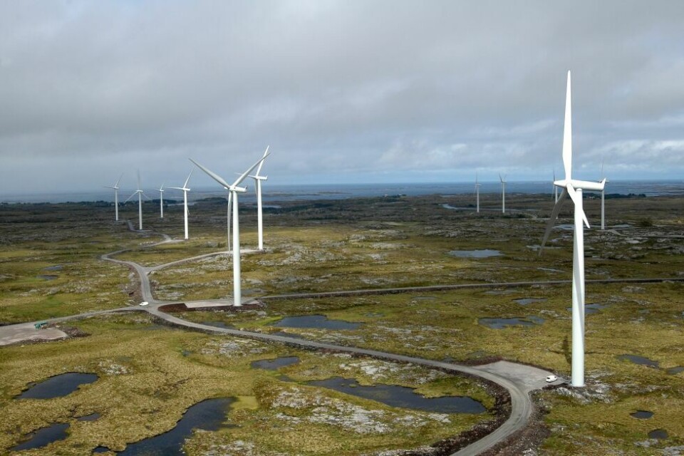 TRUENDE INNGREP. NJFF Nordland sier nei til økende vindmølleutbygging, og kaller det enda en ny bølge av truende inngrep i naturen. TRUENDE INNGREP. NJFF Nordland sier nei til økende vindmølleutbygging, og kaller det enda en ny bølge av truende inngrep i naturen. Foto: Sylvia Bredal