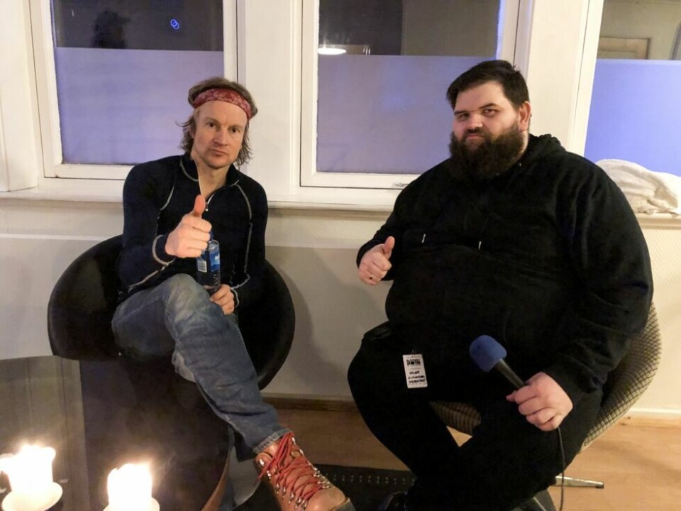 FORNØYD. Big Bang har mye nytt på gang, og Øystein Greni var storfornøyd etter konserten på Rognan. FORNØYD. Big Bang har mye nytt på gang, og Øystein Greni var storfornøyd etter konserten på Rognan. Foto: Tarjei Abelsen