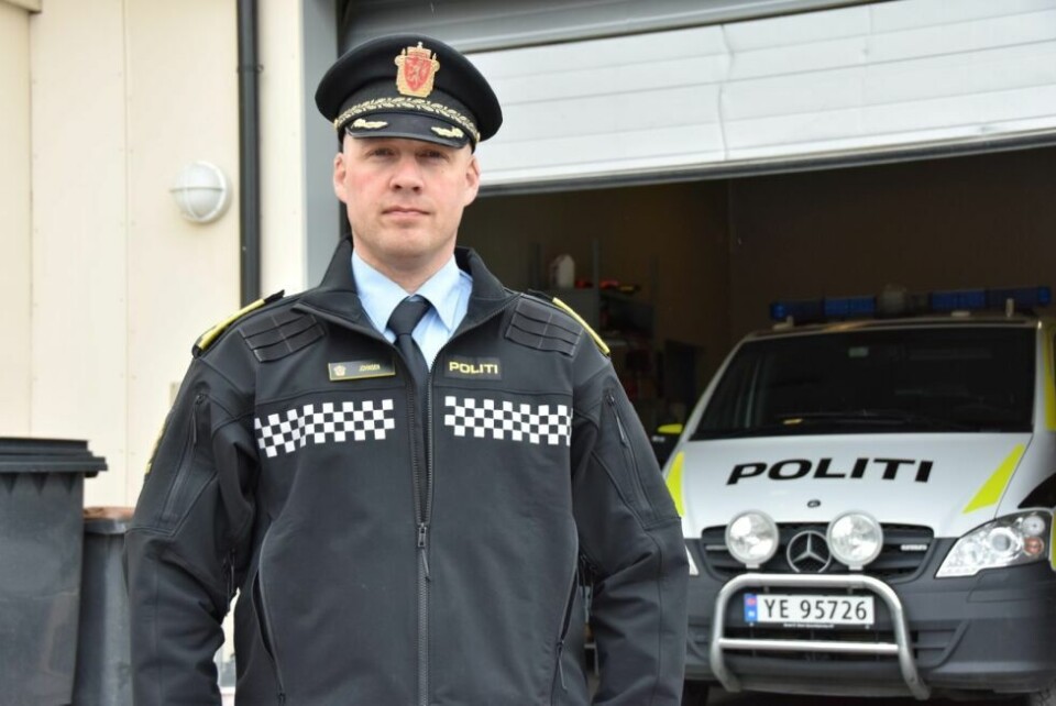 TRAFIKK OG NARKOTIKA. Robin Johnsen, lensmann i Indre Salten, forteller at de i fjor jobbet spesielt med ruskjøring, og saker om ungdom og narkotika. Antall straffesaker totalt gikk ned. Arkivfoto: Victoria Finstad TRAFIKK OG NARKOTIKA. Robin Johnsen, lensmann i Indre Salten, forteller at de i fjor jobbet spesielt med ruskjøring, og saker om ungdom og narkotika. Antall straffesaker totalt gikk ned. Arkivfoto: Victoria Finstad