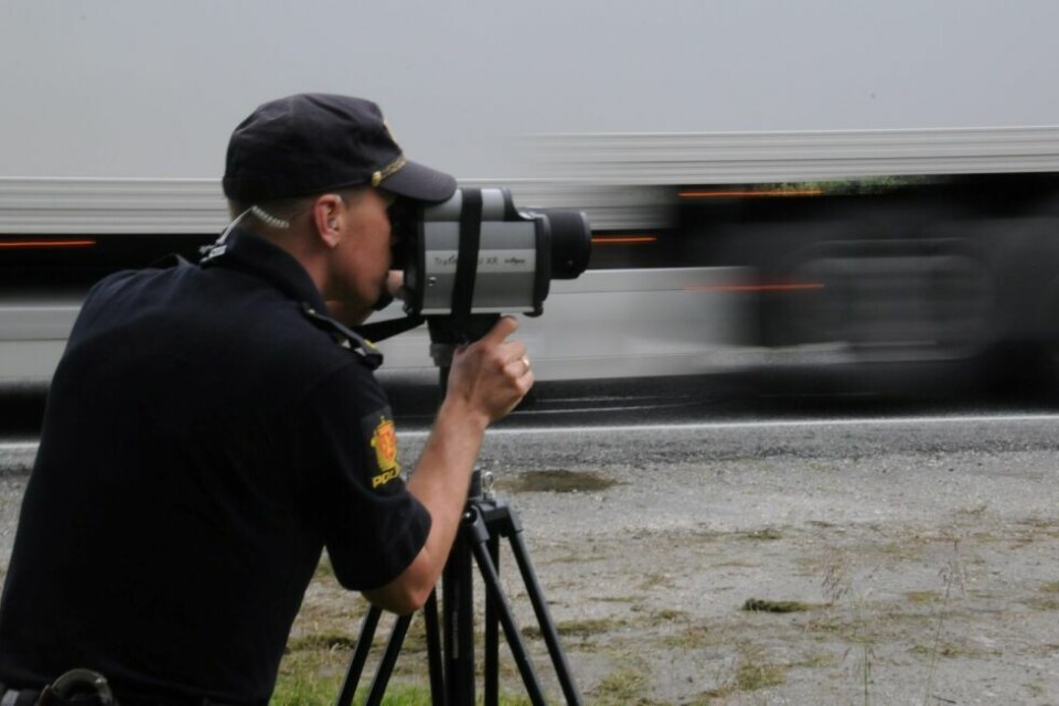 Ny fartskontroll på Stranda