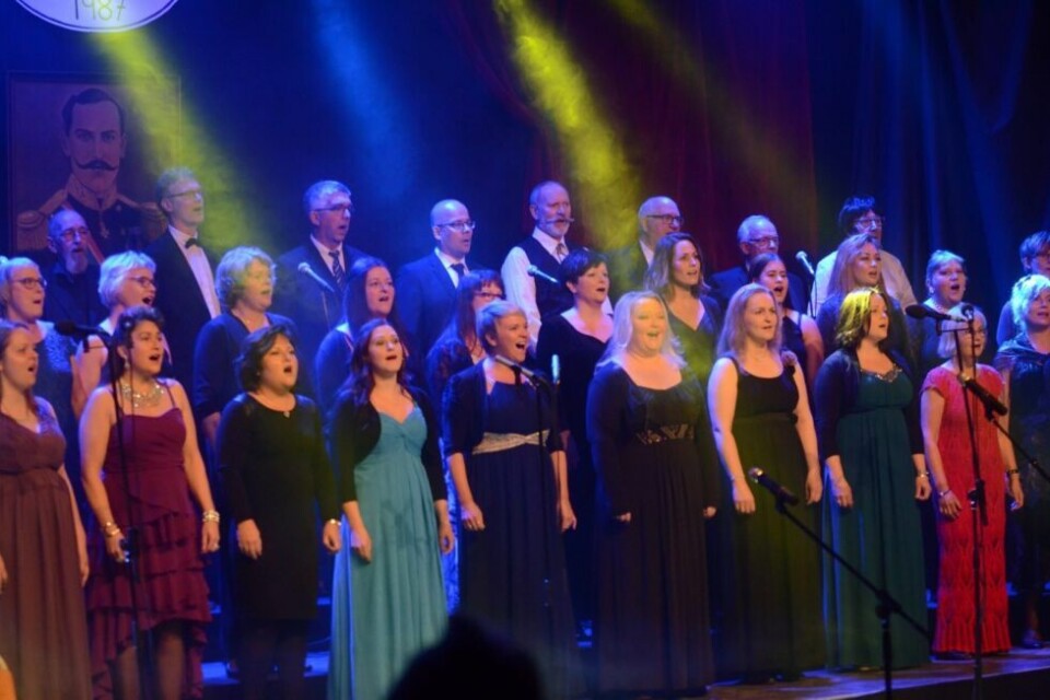 Sangria hadde stor jubileumskonsert i høst. Nå jobber de mot nye prosjekter, og vil ha flere med på laget. Sangria hadde stor jubileumskonsert i høst. Nå jobber de mot nye prosjekter, og vil ha flere med på laget. Foto: Espen Johansen