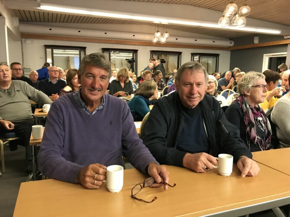 ENIGE OM E6. Kenneth Svendsen og Jørn Stene er enige om at E6 må ut av sentrum for at utviklingen skal kunne fortsette. ENIGE OM E6. Kenneth Svendsen og Jørn Stene er enige om at E6 må ut av sentrum for at utviklingen skal kunne fortsette. Foto: Maria Trondsen