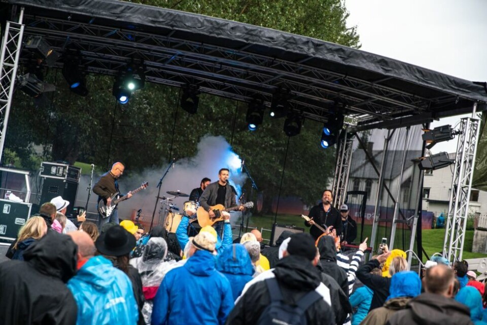 Glove Sex Guys får ros fra Saltenpostens anmelder. Glove Sex Guys får ros fra Saltenpostens anmelder. Foto: Aleksander Ramsland