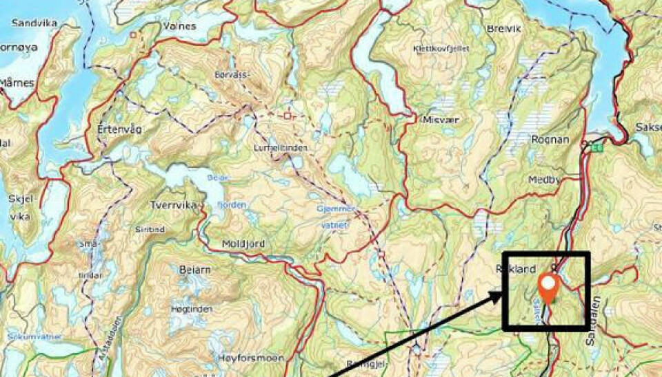 FLOMSIKRING. E6 må sikres. Det blir arbeid med flomsikring i Øvre Saltdal de neste månedene. FLOMSIKRING. E6 må sikres. Det blir arbeid med flomsikring i Øvre Saltdal de neste månedene. Foto: Statens vegvesen