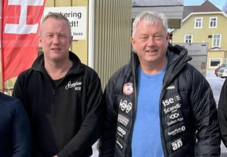 SAMMEN OM FILMEN. Storyline Nor-produsent Tom Vidar Karlsen (t.v.) og Benn Eidissen i Sulitjelma næringsutvikling er glade for at finansieringen av filmen er i mål. SAMMEN OM FILMEN. Storyline Nor-produsent Tom Vidar Karlsen (t.v.) og Benn Eidissen i Sulitjelma næringsutvikling er glade for at finansieringen av filmen er i mål. Foto: Espen Johansen