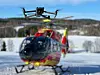 DRONEVARSLING. Uregistrerte droner utgjør en stor sikkerhetsfare for luftambulansetjenesten i Norge. Nå skal et unikt samarbeid mellom Stiftelsen Norsk Luftambulanse og Avinor sørge for en tryggere hverdag for pasienter og mannskap i legehelikopterene. Foto: Per Håkon Solberg / SNLA