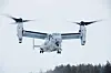 Flyet som er savnet i Beiarn er av denne typen, et Bell-Boeing V-22 Osprey-fly Foto: Forsvaret