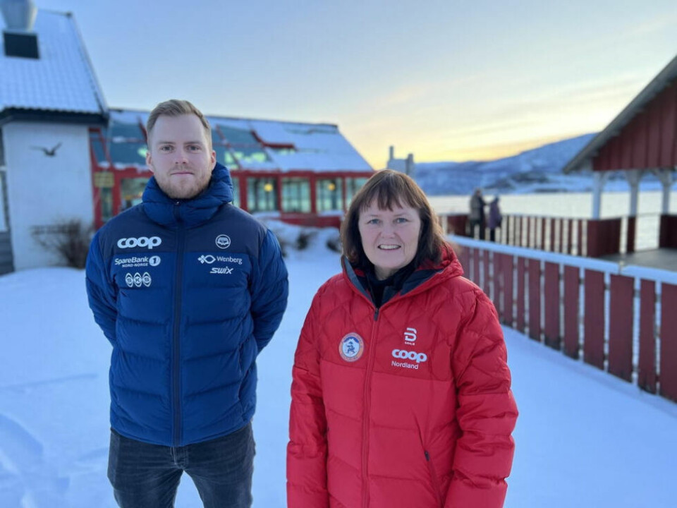 SAMARBEIDER. Mads Karlsen i Fauske IL langrenn og Mona Mosti i Kobberløpet håper å kunne samarbeide om NM på ski for brannmannskaper i Sulis i slutten av mars. SAMARBEIDER. Mads Karlsen i Fauske IL langrenn og Mona Mosti i Kobberløpet håper å kunne samarbeide om NM på ski for brannmannskaper i Sulis i slutten av mars. Foto: Espen Johansen