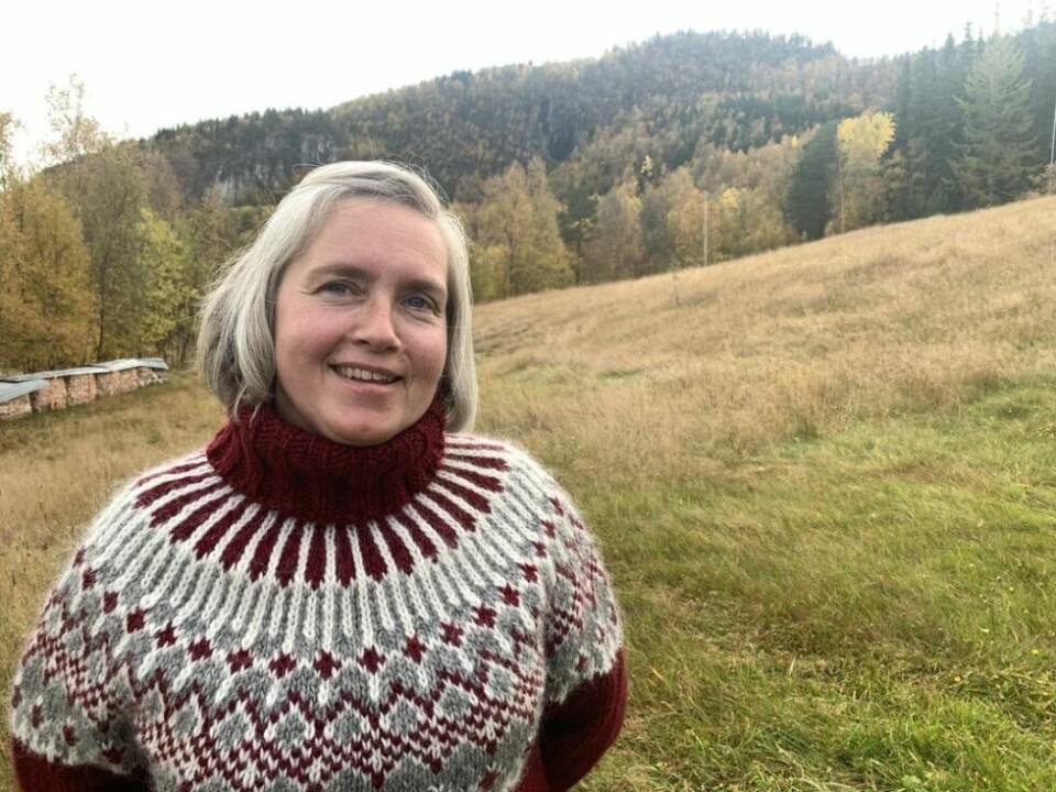 STORTRIVES. Mette Arnesen har flyttet fra bylivet i Bodø, og funnet paradis på jord i Tømmerdal i Saltdal sammen med mannen Espen. STORTRIVES. Mette Arnesen har flyttet fra bylivet i Bodø, og funnet paradis på jord i Tømmerdal i Saltdal sammen med mannen Espen.