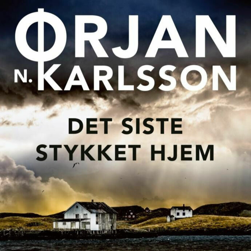 Dette er den første av flere krimbøker fra Ørjan N. Karlsson som har handling fra blant annet Bodø. Dette er den første av flere krimbøker fra Ørjan N. Karlsson som har handling fra blant annet Bodø. Foto: Gyldendal