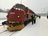 MANGE MIL. Lokomotivet som har gått både på Nordlandsbanen og flere andre strekninger i Norge, har passert godt over fem millioner kilometer siden det var nytt. Foto: Helge Simonsen