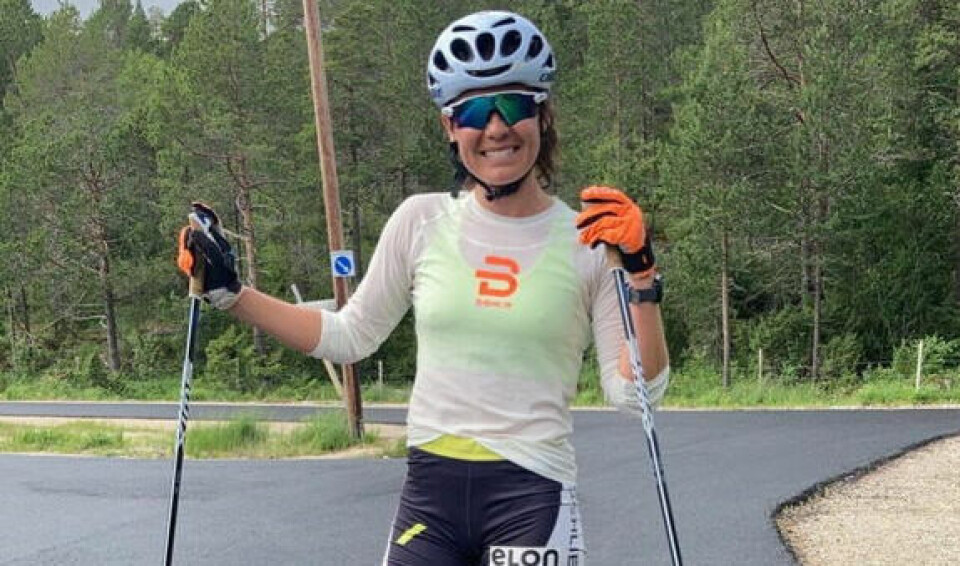 GOD TRENINGSSOMMER. Ingrid Mathisen har fått gjort en god treningsjobb i sommer, blant annet her i Klungsetmarka. GOD TRENINGSSOMMER. Ingrid Mathisen har fått gjort en god treningsjobb i sommer, blant annet her i Klungsetmarka.