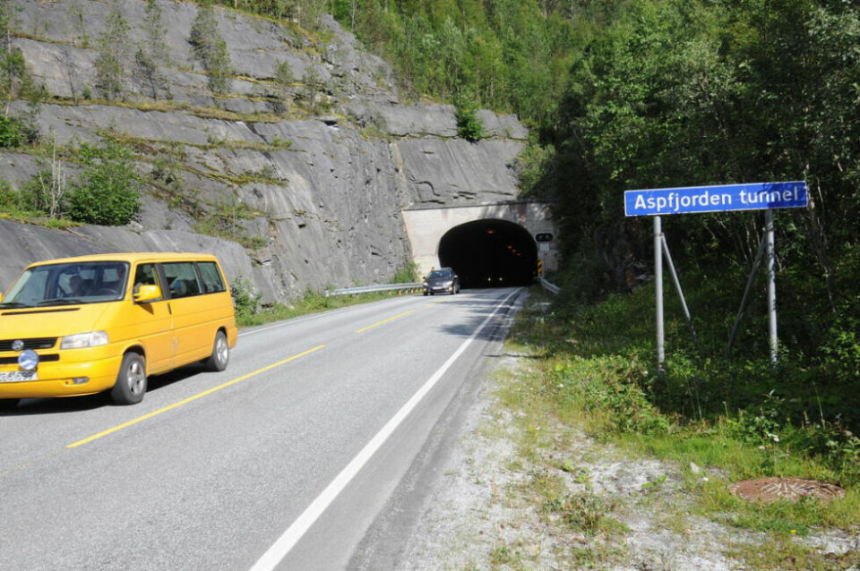 FARTSGRENSE. Statens Vegvesen ønsker lavere fartsgrense i tunnelen. FARTSGRENSE. Statens Vegvesen ønsker lavere fartsgrense i tunnelen. Foto: Arild Bjørnbakk