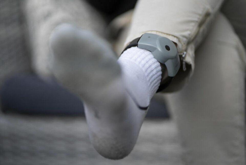 SONING. Antall som soner fengselsstraff med fotlenke, øker. SONING. Antall som soner fengselsstraff med fotlenke, øker. Foto: Illustrasjonsfoto: Jon Eeg / NTB