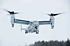 AVSLUTTET. Flyet som styrtet i Beiarn er av denne typen, et Bell-Boeing V-22 Osprey-fly Foto: Forsvaret