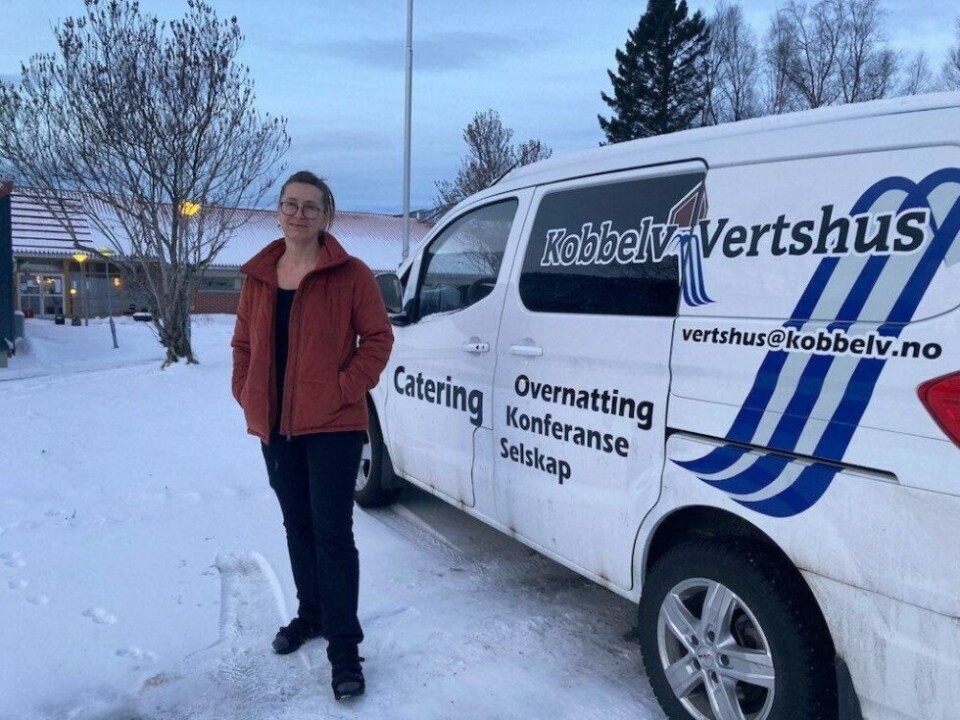 FIKK STØTTE. Heidi Sørgård er daglig leder på Kobbelv vertshus, en av bedriftene som fikk koronastøtte i forrige runde. FIKK STØTTE. Heidi Sørgård er daglig leder på Kobbelv vertshus, en av bedriftene som fikk koronastøtte i forrige runde. Foto: Siv Paulsen