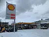 REKORD. Bensinprisen på Shell på Fauske nådde nye høyder fredag ettermiddag. Foto: Frank Øvrewall