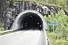 Kobbskartunnelen i Sørfold er likevel åpen for trafikk lørdag. Foto: Eva S. Winther