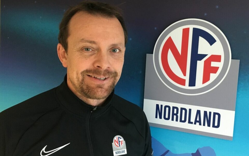 SKAPE ET HJEM: - Vi ønsker å prøve å skape et hjem for KM-finalene, sier Øyvind Iversen i Norges fotballforbund i Nordland. SKAPE ET HJEM: - Vi ønsker å prøve å skape et hjem for KM-finalene, sier Øyvind Iversen i Norges fotballforbund i Nordland. Foto: Stig Bjørnar Karlsen