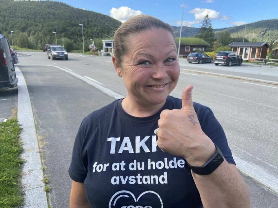 BEIAR-TOMMEL. Maylen Tubez Solhaug er bygde-patriot så det riktig koster etter. Og veldig blid. BEIAR-TOMMEL. Maylen Tubez Solhaug er bygde-patriot så det riktig koster etter. Og veldig blid. Foto: Kenneth Strømsvåg