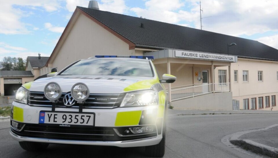 POLITIET PÅ FAUSKE. POLITIET PÅ FAUSKE.