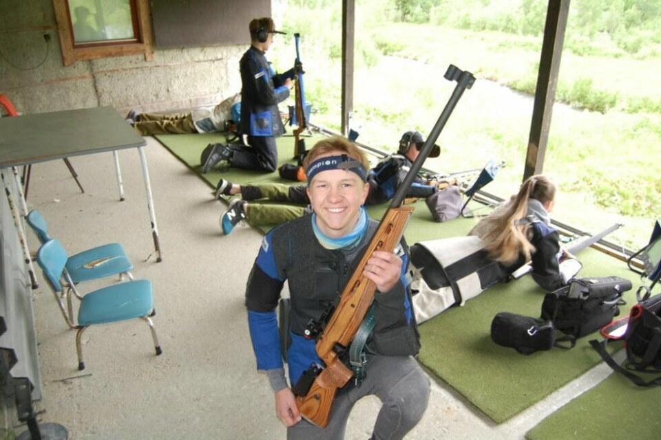 348. Vetle Kosmo, her fra et tidligere stevne i Valnesfjord, var alene i sin klassen, men resultatet på 348 poeng kan han uansett være fornøyd med. . 348. Vetle Kosmo, her fra et tidligere stevne i Valnesfjord, var alene i sin klassen, men resultatet på 348 poeng kan han uansett være fornøyd med. . Foto: Stig Bjørnar Karlsen