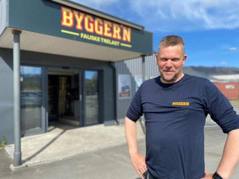 GIR EN STOR TAKK. Geir Fyrvik er stolt av sine dyktige ansatte som har stått på i et hektisk år. GIR EN STOR TAKK. Geir Fyrvik er stolt av sine dyktige ansatte som har stått på i et hektisk år. Foto: Lise Berntzen