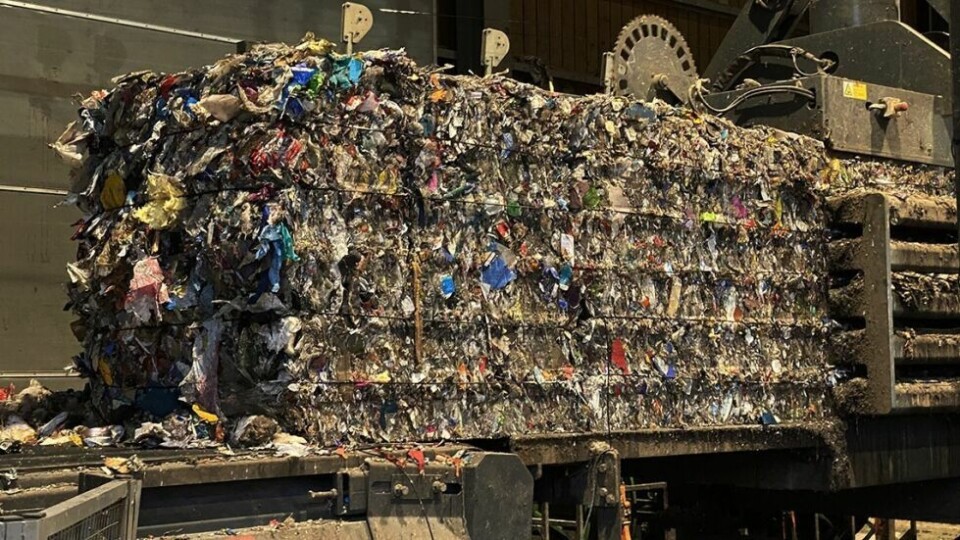 KOMPRIMERT. Når restavfallet kommer inn til Iris blir det kvernet og presset sammen. KOMPRIMERT. Når restavfallet kommer inn til Iris blir det kvernet og presset sammen. Foto: Foto: Iris Salten