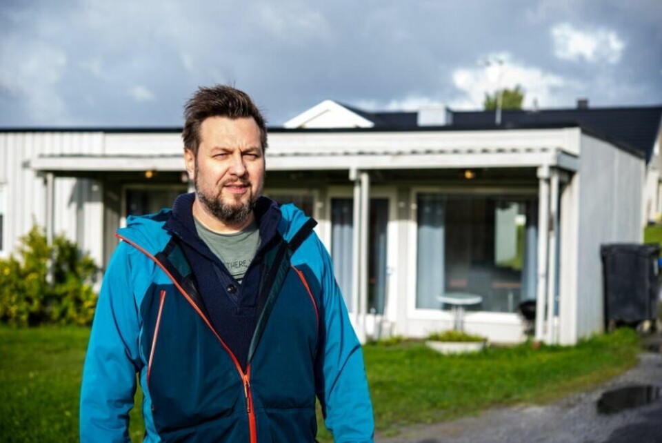 KONTROLL. Smittevernlege i Fauske kommune, Gregory Hautois. KONTROLL. Smittevernlege i Fauske kommune, Gregory Hautois. Foto: Tarjei Abelsen