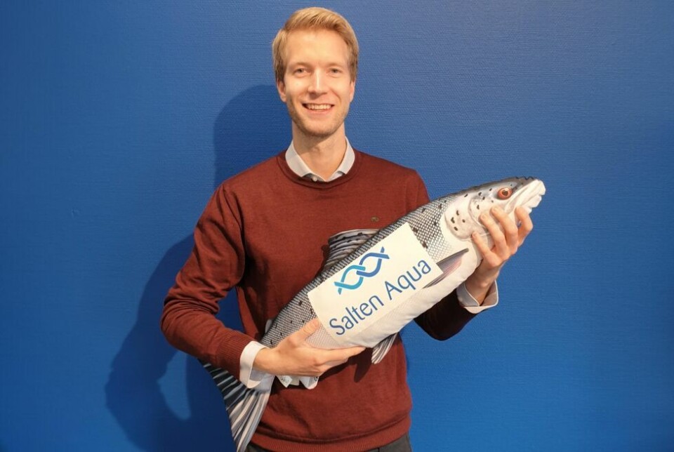 Rune Johansen blir økonomisjef i Salten Aqua fra 1. september. - Bodø er en by i rivende utvikling. Det var ikke bare arbeidsgiver, men også byen i seg selv som fristet når det kom til flytting, sier han. Rune Johansen blir økonomisjef i Salten Aqua fra 1. september. - Bodø er en by i rivende utvikling. Det var ikke bare arbeidsgiver, men også byen i seg selv som fristet når det kom til flytting, sier han. Foto: Salten Aqua