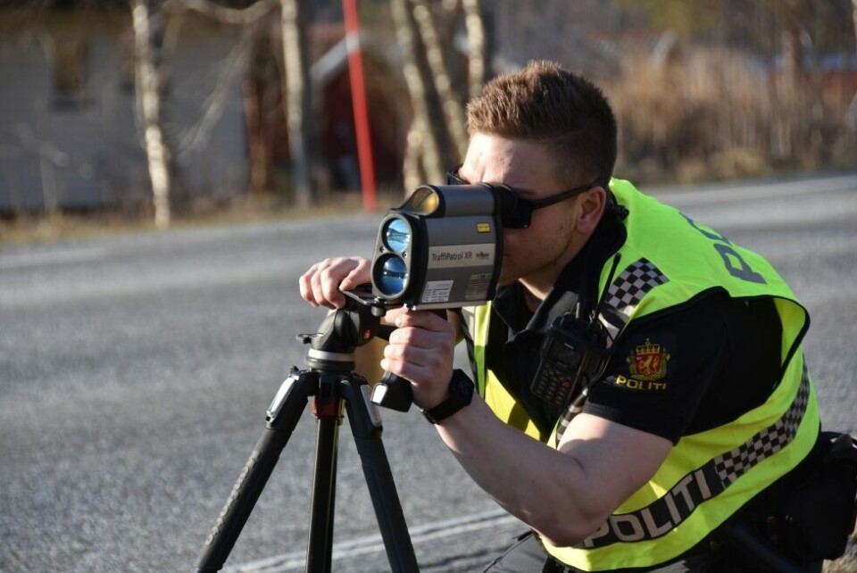 UP var ute på E6 i Saltdal fredag ettermiddag. UP var ute på E6 i Saltdal fredag ettermiddag. Foto: Arkiv