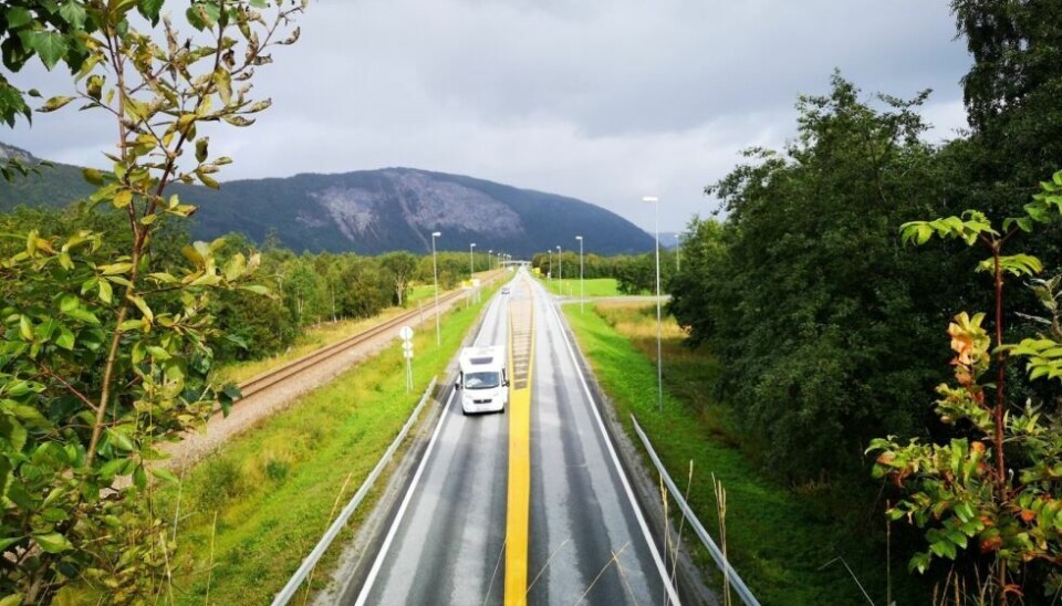 ULYKKE. Her i Medbykrysset skal ulykken ha skjedd fredag ettermiddag. ULYKKE. Her i Medbykrysset skal ulykken ha skjedd fredag ettermiddag. Foto: Robert Jentoft