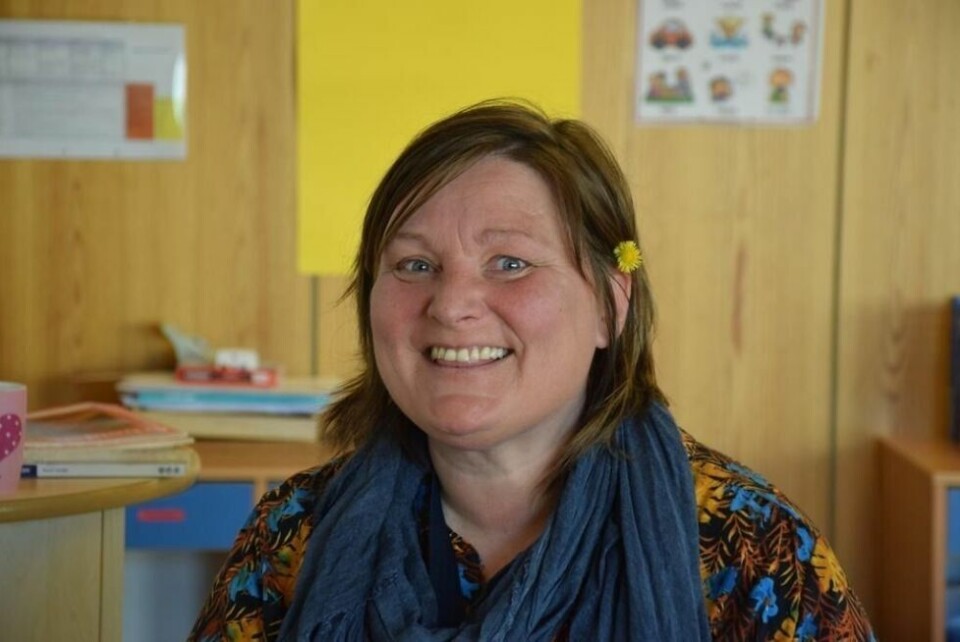 Lin Klemetsen, lærer ved Straumen skole, er en av de som har søkt på stillingen som prosjektleder for Heilt innafor i Sørfold kommune. Lin Klemetsen, lærer ved Straumen skole, er en av de som har søkt på stillingen som prosjektleder for Heilt innafor i Sørfold kommune. Foto: Eva S. Winther