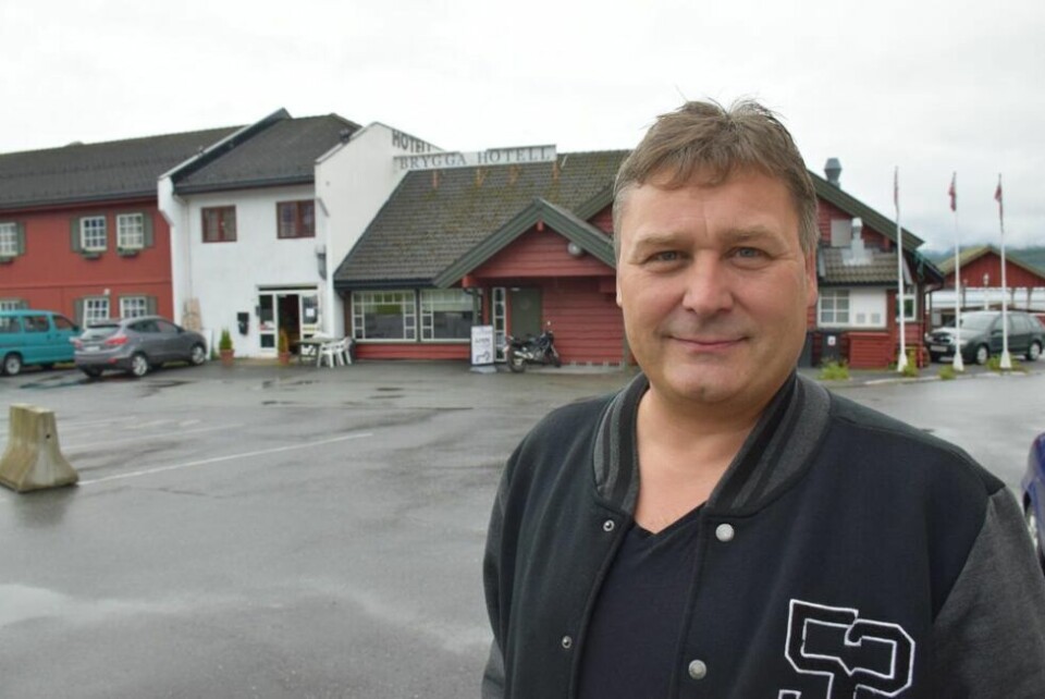 Tor-Gunnar Gusjås og Brygga hotell Tor-Gunnar Gusjås og Brygga hotell Foto: Ina Sand Solli