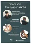 UNNGÅ SMITTE. Denne plakaten fra Helsedirektoratet og Folkehelseinstituttet forteller hvordan folk skal unngå å bli smittet av koronaviruset.
